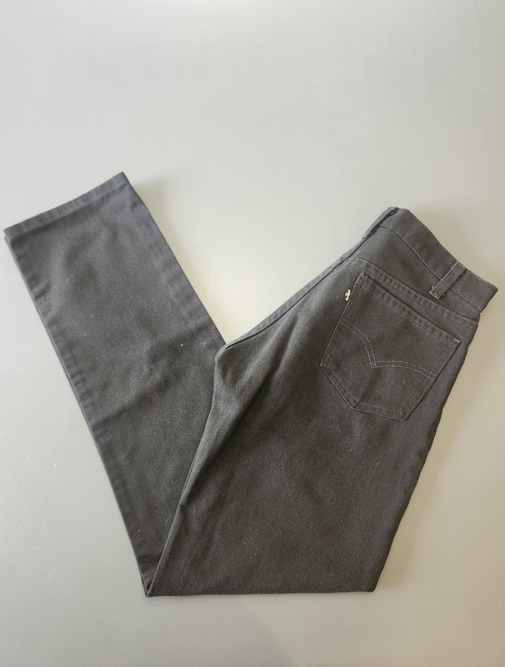 VTG 80s Levi's 505 Black Tab Jeans Men 30x32 Black Straight Leg Regular Fit USA